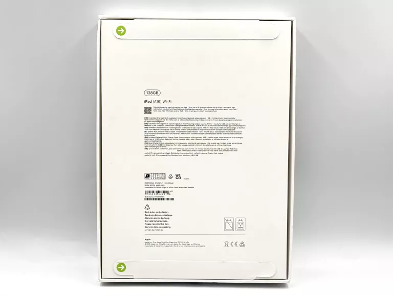 TABLET APPLE IPAD A16 WI-FI 128GB A3354 SREBRNY #FABRYCZNIE ZAPAKOWANY