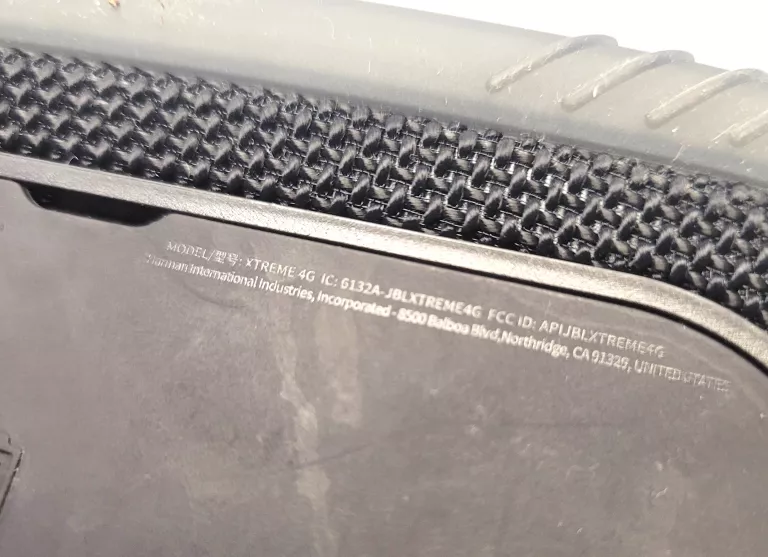 GŁOŚNIK JBL XTREME 4 CZARNY 100W