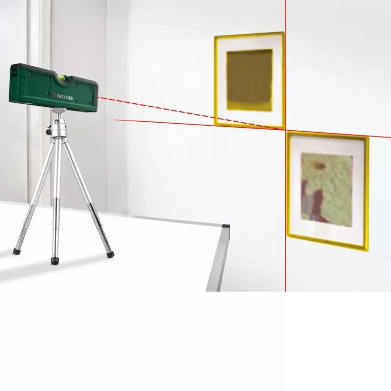 POZIOMICA CYFROWA LASEROWA PARKSIDE PLW A6 2 M. ZE STATYWEM PARKSIDE