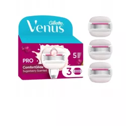 GILLETTE VENUS COMFORTGLIDE SUGARBERRY MIAMI 3 OSTRZA WYMIENNE DO MASZYNKI