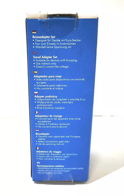 LOGILINK PA0186 4 ADAPTER PODRÓŻNY