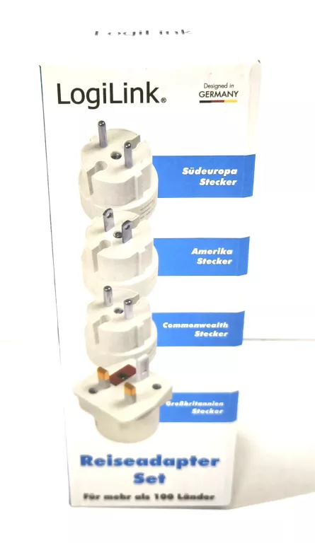 LOGILINK PA0186 4 ADAPTER PODRÓŻNY