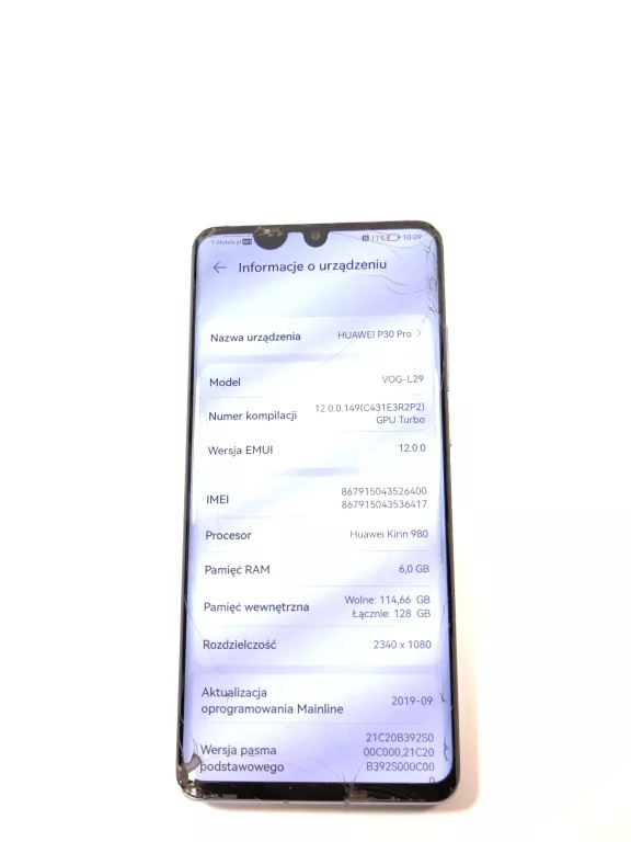 TELEFON HUAWEI P30 PRO 6/128GB, ZBITY, SAM TEL