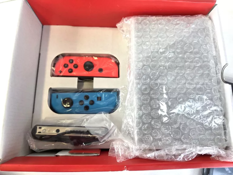 KONSOLA NINTENDO SWITCH X1 JAK NOWA ! KOMPLET FOLIA