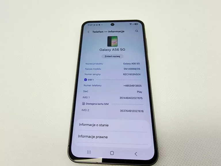 SAMSUNG A56 5G 8/256GB DUAL SIM