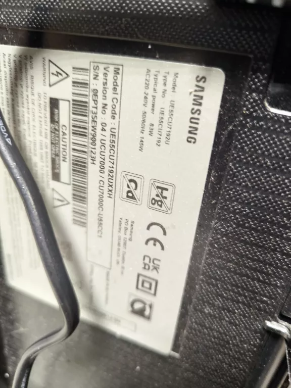 telewizor-samsung-ue55cu7192u-brak-pilota-i-podstawy-wieszak-pudelko-kod-producenta-ue55cu7192u