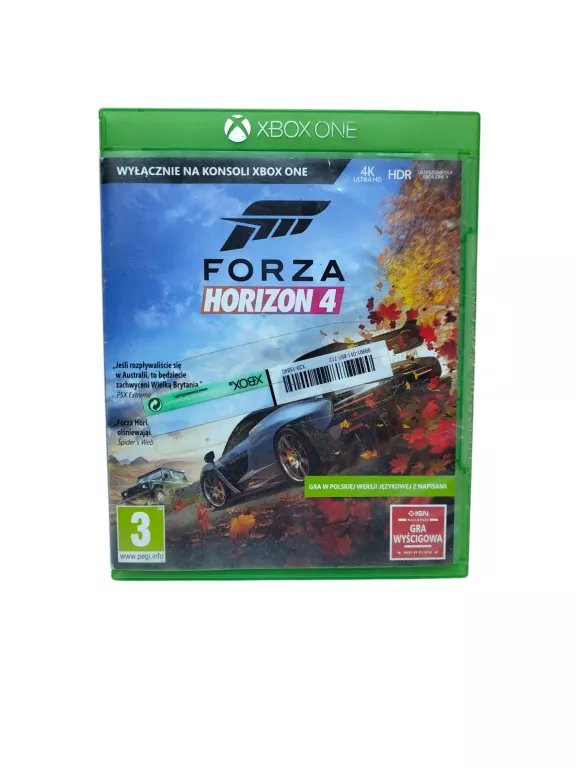 GRA NA XBOX ONE FORZA HORIZON 4