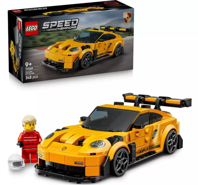 LEGO SPEED CHAMPIONS 77239 PORSCHE 911 GT3 RS SUPERCAR USZKODZONY KARTON