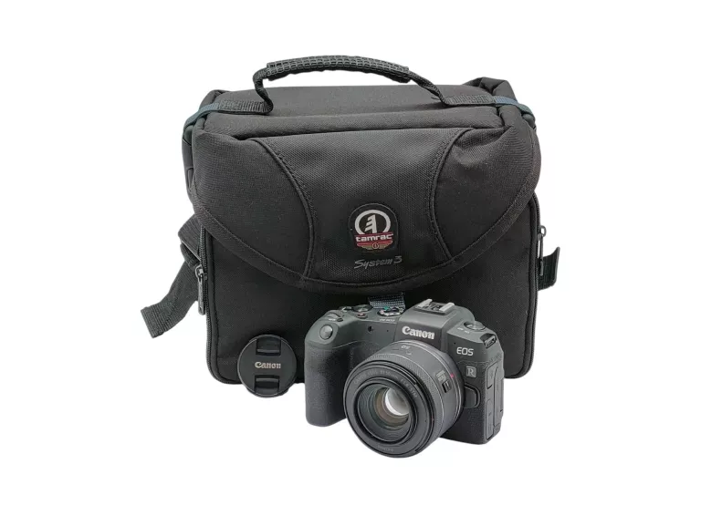 APARAT BEZLUSTERKOWY CANON EOS RP + OBIEKTYW RF 50MM F1.8 STM + TORBA