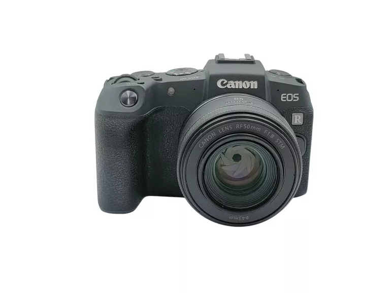 APARAT BEZLUSTERKOWY CANON EOS RP + OBIEKTYW RF 50MM F1.8 STM + TORBA