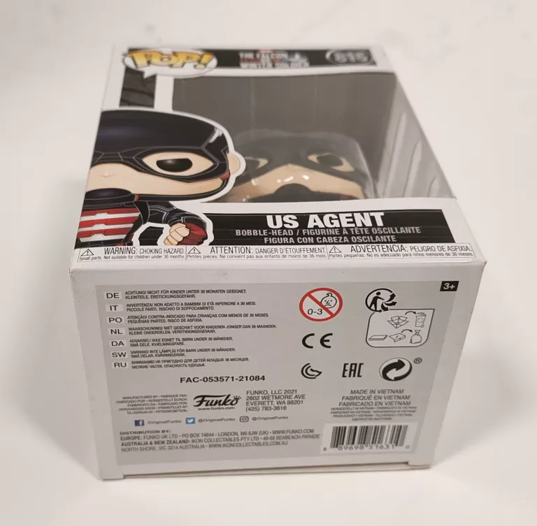 FIGURKA FUNKO MARVEL THE FALCON AND THE WINTER SOLDIER US AGENT 815