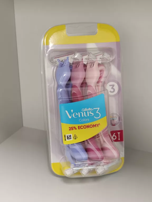 MASZYNKA GILLETTE VENUS 3 COLORS