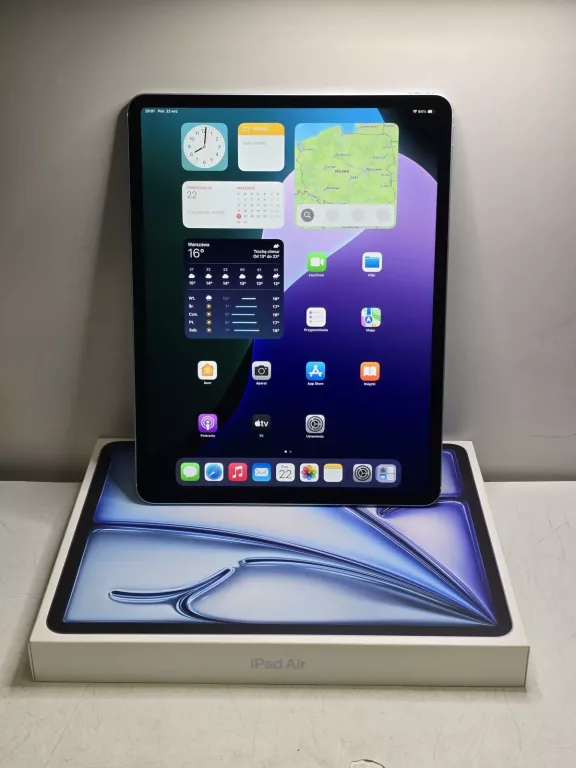 APPLE IPAD AIR 13" M3 128GB WI-FI + CELLULAR (7.GEN) NIEBIESKI