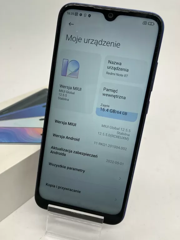 TELEFON REDMI NOTE 8T 64/4GB