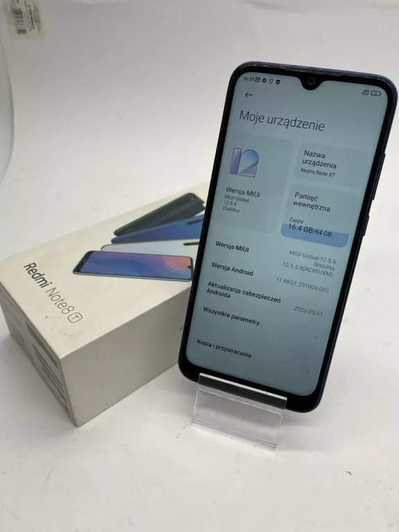 TELEFON REDMI NOTE 8T 64/4GB
