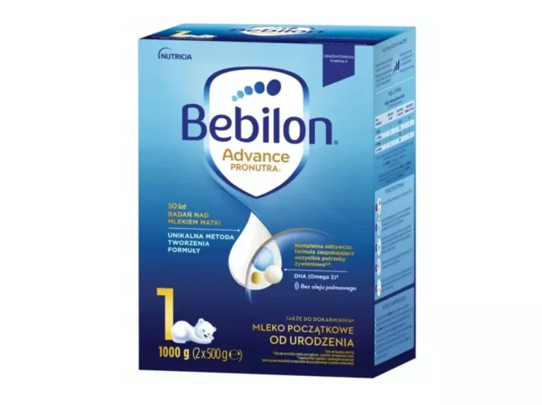 BEBILON ADVANCE PRONUTRA 1 MLEKO POCZĄTKOWE OD URODZENIA, 1000G