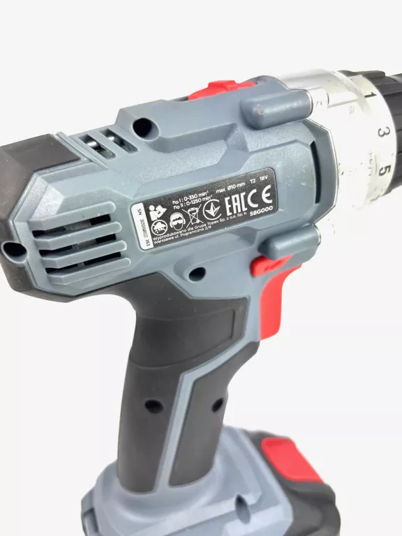 WIERTARKO-WKRĘTARKA GRAPHITE 58G000 2XAKUMULATOR, ŁADOWARKA