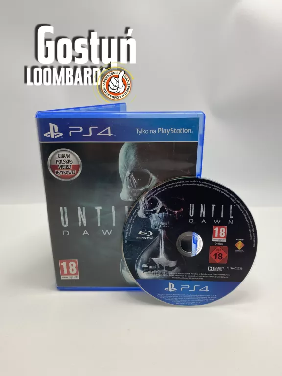 GRA UNTIL DAWN PS4
