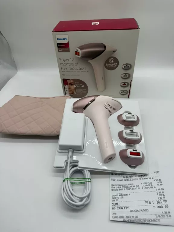 DEPILATOR PHILIPS LUMEA BRI977/00 SENSEIQ BDB STAN! GWARANCJA!