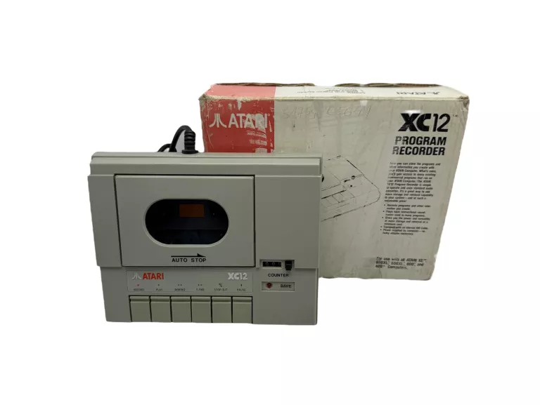 MAGNETOFON DO KOMPUTERÓW ATARI XC12 8-BIT 80S VINTAGE PUDEŁKO ZADBANY
