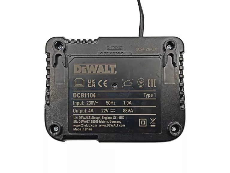 MOBILNY ZESTAW SKRZYŃ TSTAK DEWALT DWST83517-1 + ŁADOWARKA DEWALT DCB1104