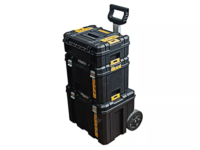 MOBILNY ZESTAW SKRZYŃ TSTAK DEWALT DWST83517-1 + ŁADOWARKA DEWALT DCB1104