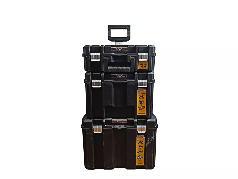 MOBILNY ZESTAW SKRZYŃ TSTAK DEWALT DWST83517-1 + ŁADOWARKA DEWALT DCB1104