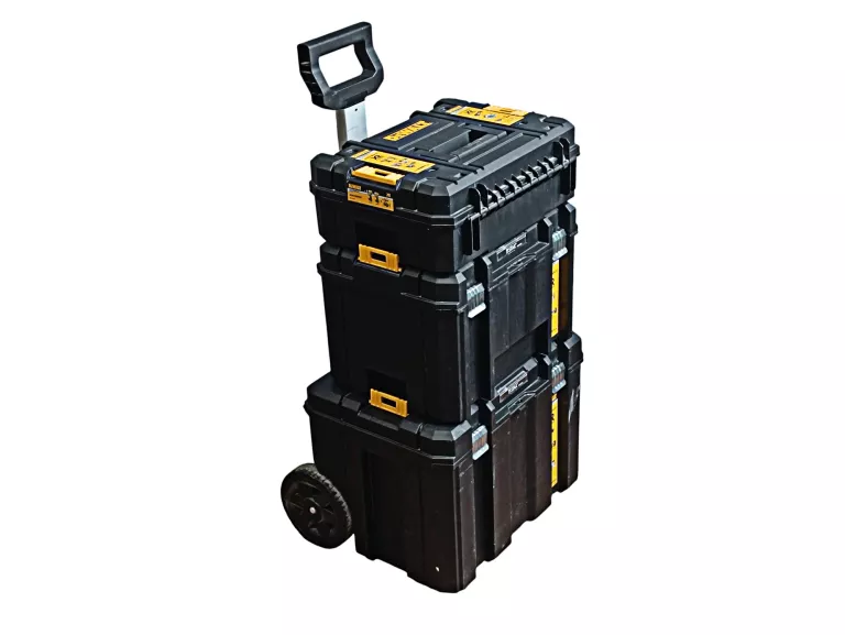 MOBILNY ZESTAW SKRZYŃ TSTAK DEWALT DWST83517-1 + ŁADOWARKA DEWALT DCB1104