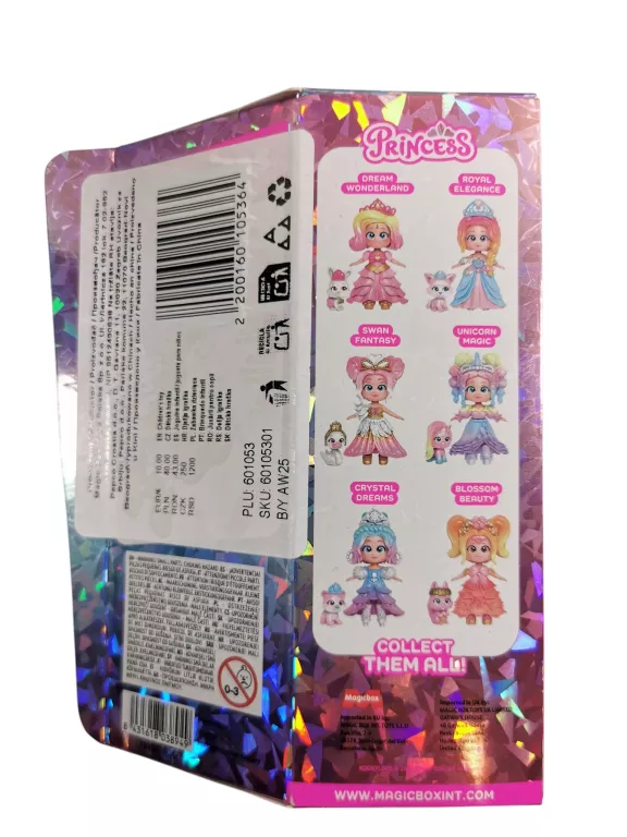 KOOKYLOOS LALKA LALECZKA SWAN FANTASY SERIA PRINCESS ŁABĘDŹ KSIĘŻNICZKA