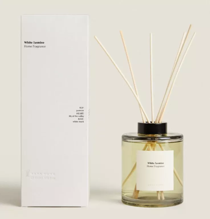 ZARA HOME PATYCZKI ZAPACHOWE WHITE JASMINE 500 ML
