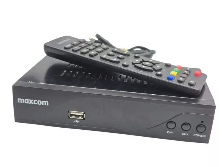 DEKODER DVBT MACXOM MAX TV-T2 + PILOT