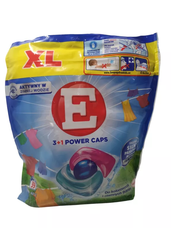 KAPSUŁKI E 3+1 POWER CAPS 39 SZT.