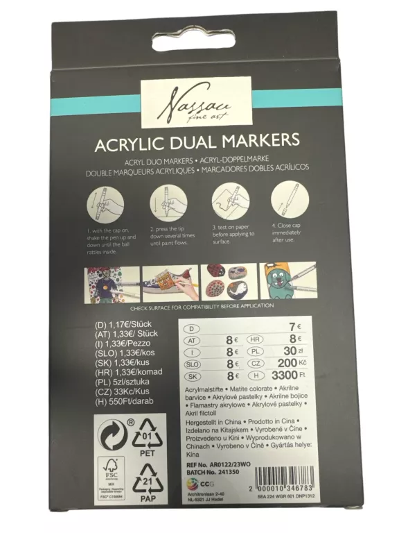 markery-do-szkla-porcelany-ceramiki-mazaki-pisaki-6-szt-nessau-ean-gtin-8715427113272