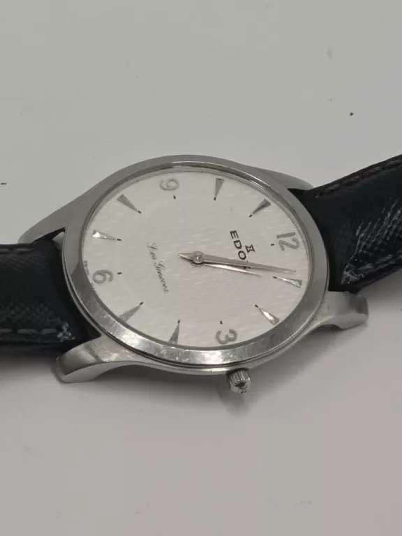KLASYCZNY ZEGAREK MĘSKI EDOX 21161 PASEK