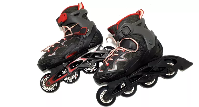 ROLKI OXELO DZIECIĘCE ROZMIAR 32-35 WIELKOŚĆ KÓŁEK 70MM ABEC3
