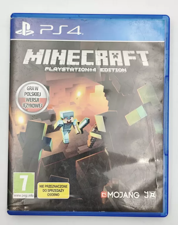 GRA PS4 MINECRAFT PLAYSTATION 4 EDITION POLSKA WERSJA