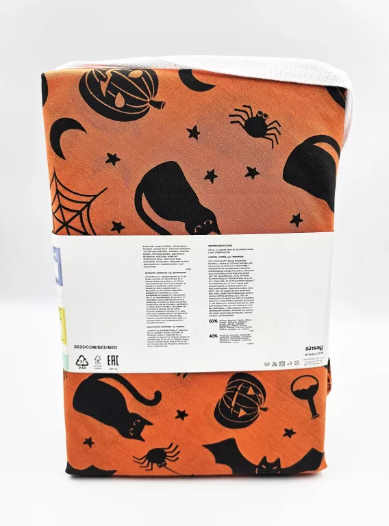 KOMPLET POŚCIELI SINSAY HOME / 2 X 70 X 80 CM / 160 X 200 / HALLOWEEN