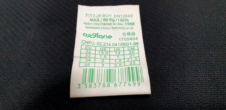 ROLKI OXELO DZIECIĘCE ROZMIAR 32-35 WIELKOŚĆ KÓŁEK 70MM ABEC3