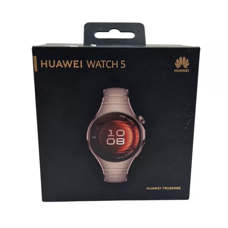 SMARTWATCH HUAWEI WATCH 5 ELITE 42MM ZŁOTY