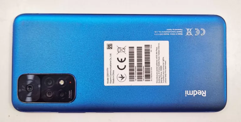 XIAOMI REDMI NOTE 11 4/128 GB NIEBIESKI OPIS