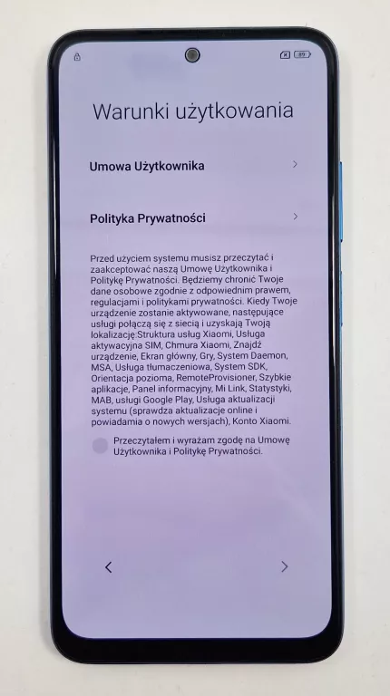 XIAOMI REDMI NOTE 11 4/128 GB NIEBIESKI OPIS