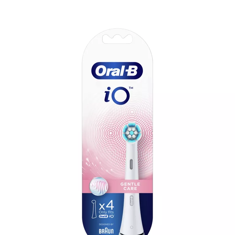 ORYGINALNA KOŃCÓWKA ORAL-B IO GENTLE CARE DO SZCZOTECZKI ELEKTRYCZNEJ X4