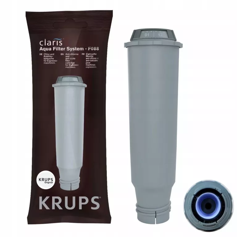 ORYGINALNY FILTR KRUPS CLARIS F088 DO EKSPRESU DO KAWY - 1 SZTUKA