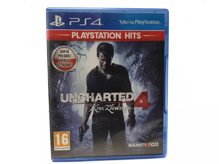 GRA PS4 UNCHARTED 4