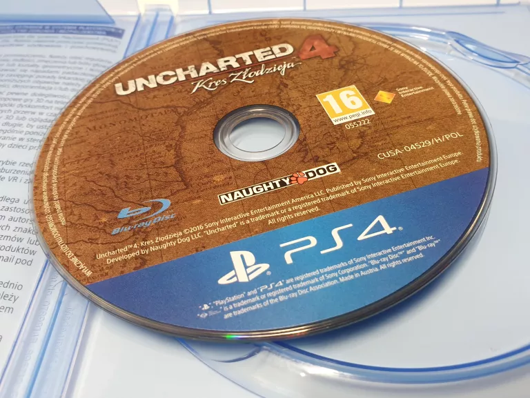 GRA PS4 UNCHARTED 4