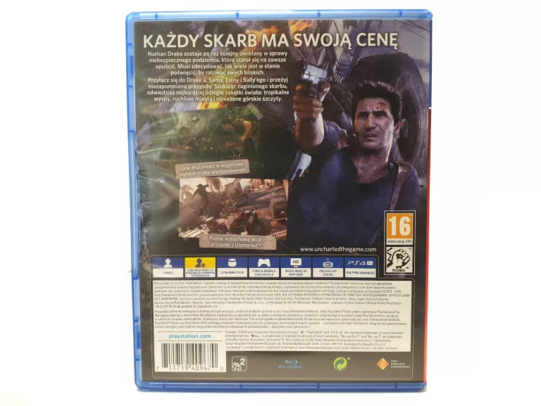 GRA PS4 UNCHARTED 4