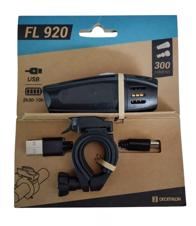 LAMPKA DECATHLON PRZEDNIA ELOPS FL 920 300 LUMENÓW