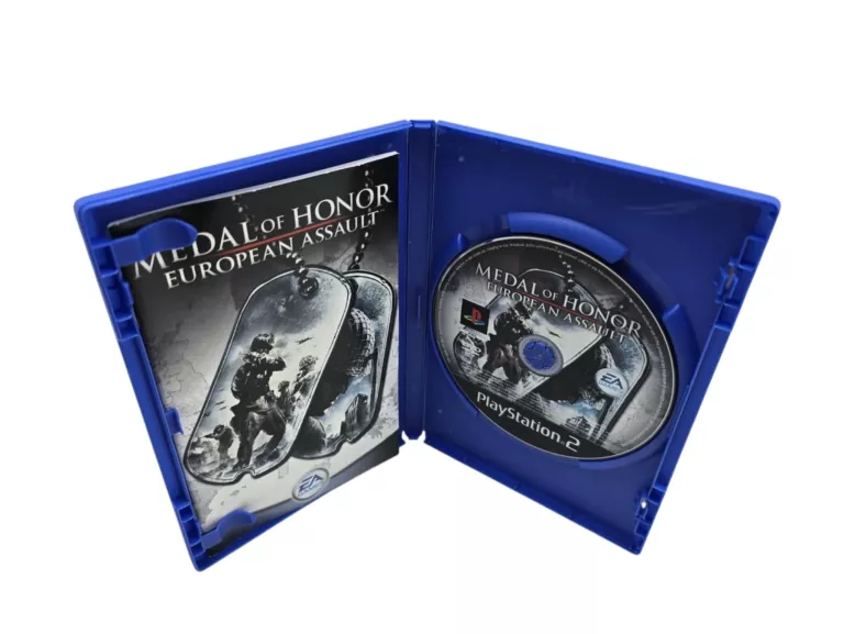 GRA PS2 MEDAL OF HONOR WOJNA W EUROPIE - POLSKA WERSJA