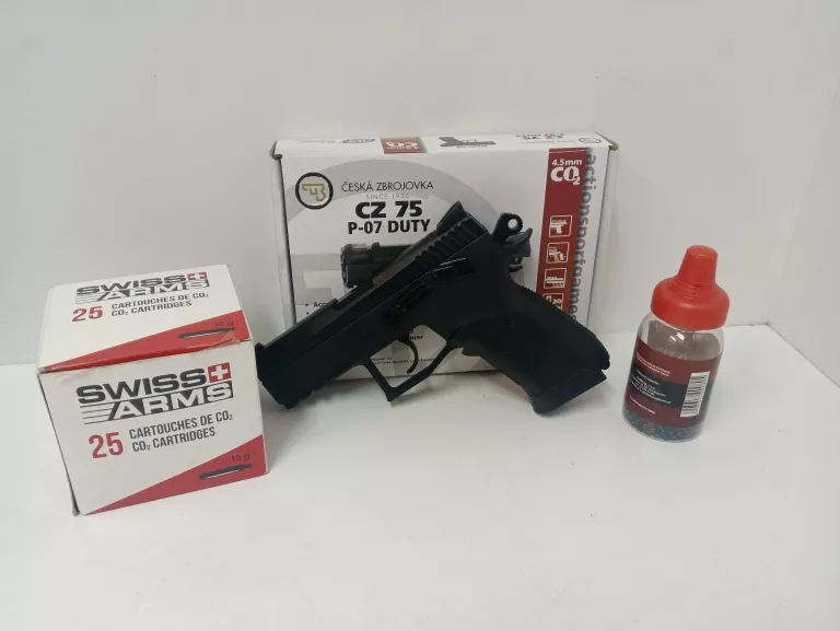 PISTOLET WIARÓWKA ASG CZ 75 P-07 DUTY
