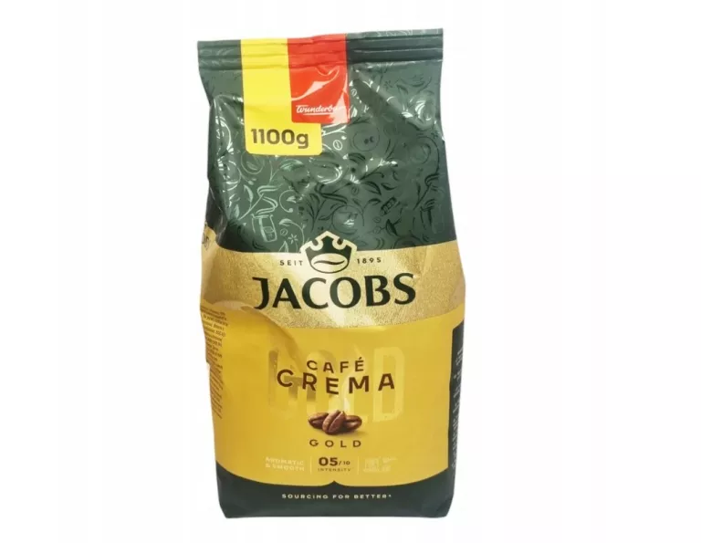 KAWA ZIARNISTA ARABICA JACOBS CREMA 1100 G